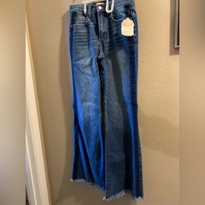 Altar’d State dark blue flare jeans NEW with tags
